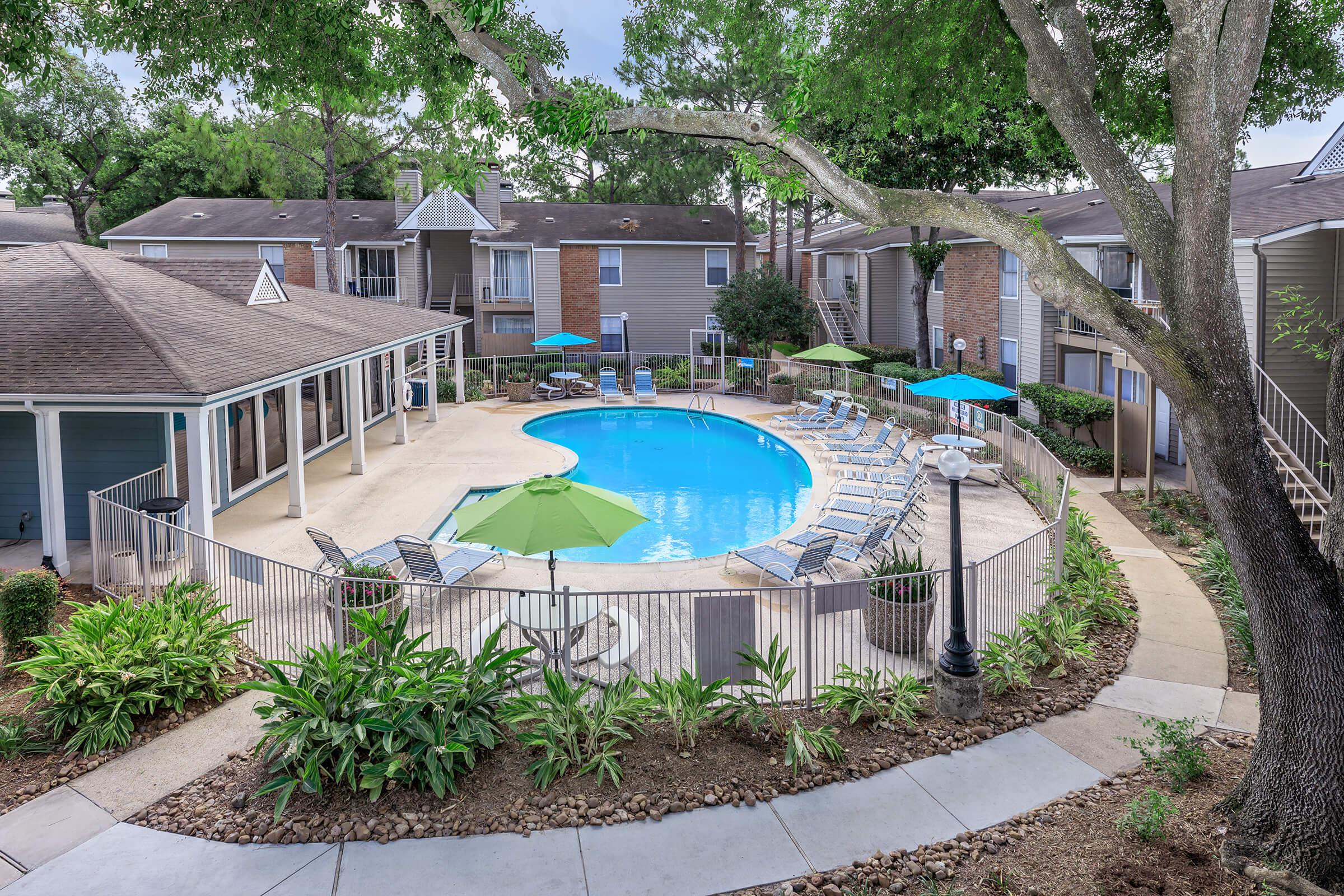 The swimming pool
