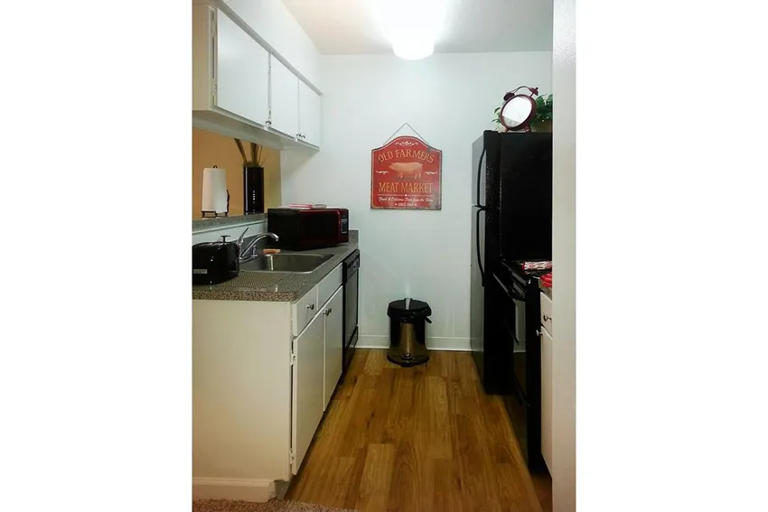 Inside the guest apartment