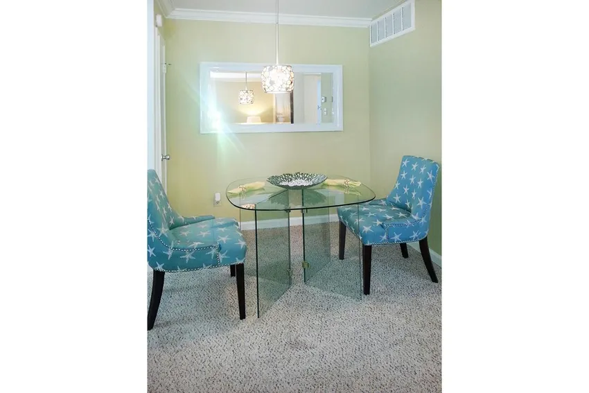 Inside the guest apartment
